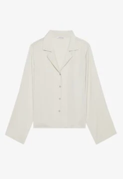 Anna Field HAMMERED SATIN SET - Pyjama Set - Stone -Fashion 8be4053610d74a279e5c1e58316b9f5b