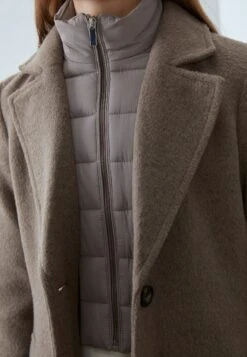 Anna Field Classic Coat - Mottled Beige -Fashion 8cd37a08e72342308793f949540bf0fc
