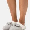 Anna Field Slippers - Light Grey
