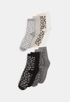 Anna Field 8 PACK - Socks - Grey/black
