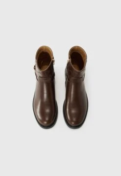 Ankle Boots - Dark Brown -Fashion 8ee5d27f074e46f68f48cb38176bdb60