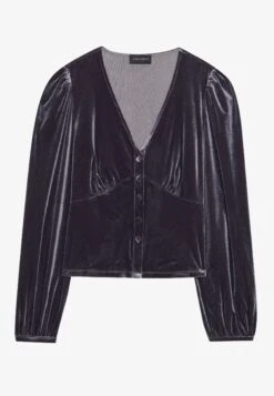 Anna Field VELVET TOP - Blouse - Dark Grey 8 Anna Field VELVET TOP - Blouse - Dark Grey -Fashion 8f763bd0feac49999c7a4c142bb9c2f6