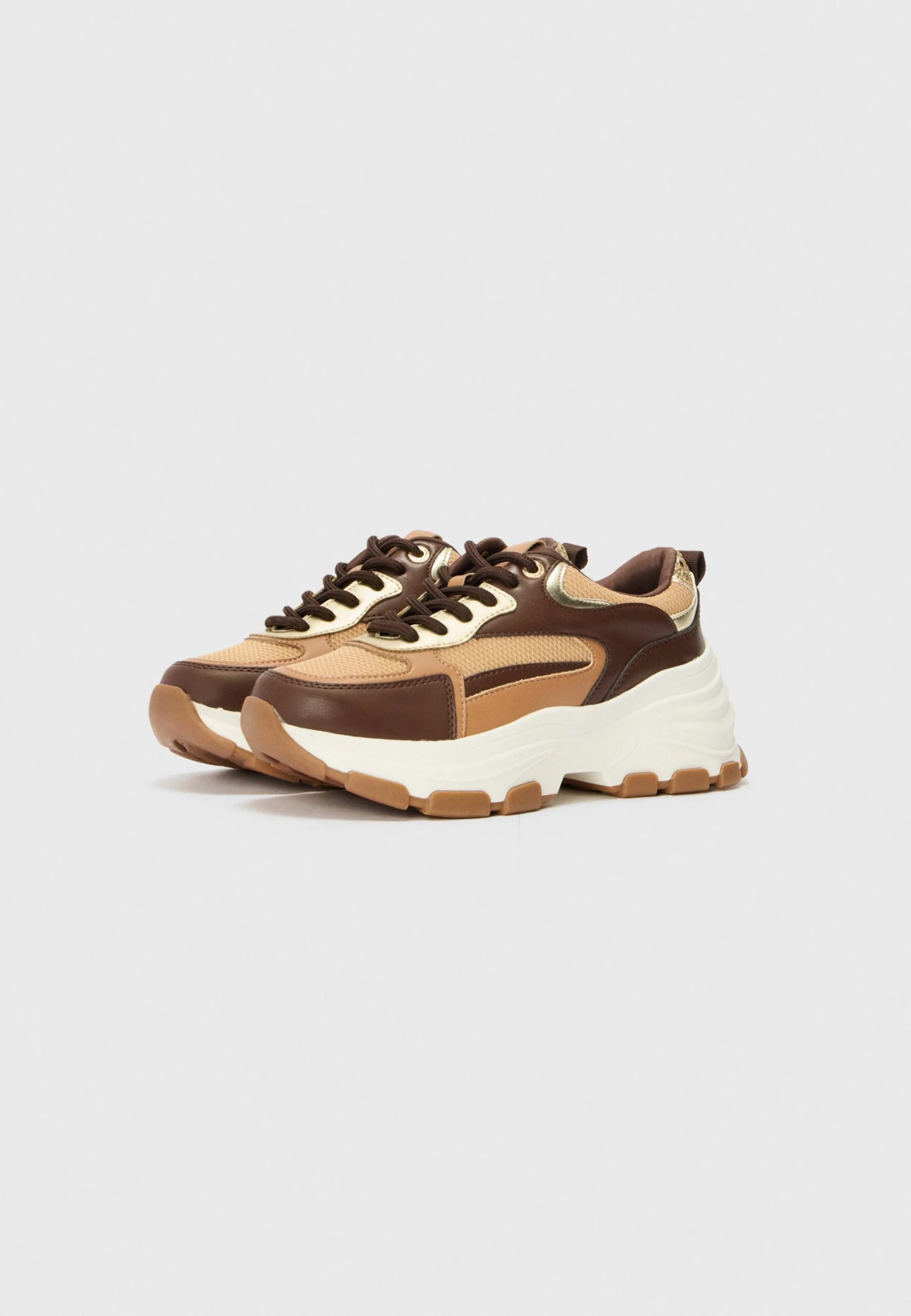 Anna Field Trainers - Dark Brown/gold-coloured/cognac 2 Anna Field Trainers - Dark Brown/gold-coloured/cognac - Image 2