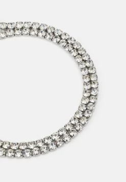 Anna Field TENNIS BRACELET 2 PACK - Bracelet - Silver-coloured -Fashion 9235246b3f874be0a7ef8f9133148a4e