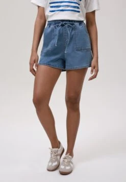 Anna Field Denim Shorts - Light Blue Wash