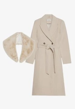 Anna Field Classic Coat - Beige -Fashion 93b809c52fa940529291c28c0a873f93