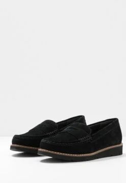 Anna Field Comfort Leather - Slip-Ons - Black -Fashion 94d93292dc6346bbbe0edeff4f485a0a