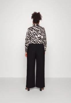Wide Leg Pant - Trousers - Black 7 Wide Leg Pant - Trousers - Black -Fashion 961e61da62364158af556535a4dbf717