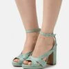 Anna Field Platform Sandals - Mint