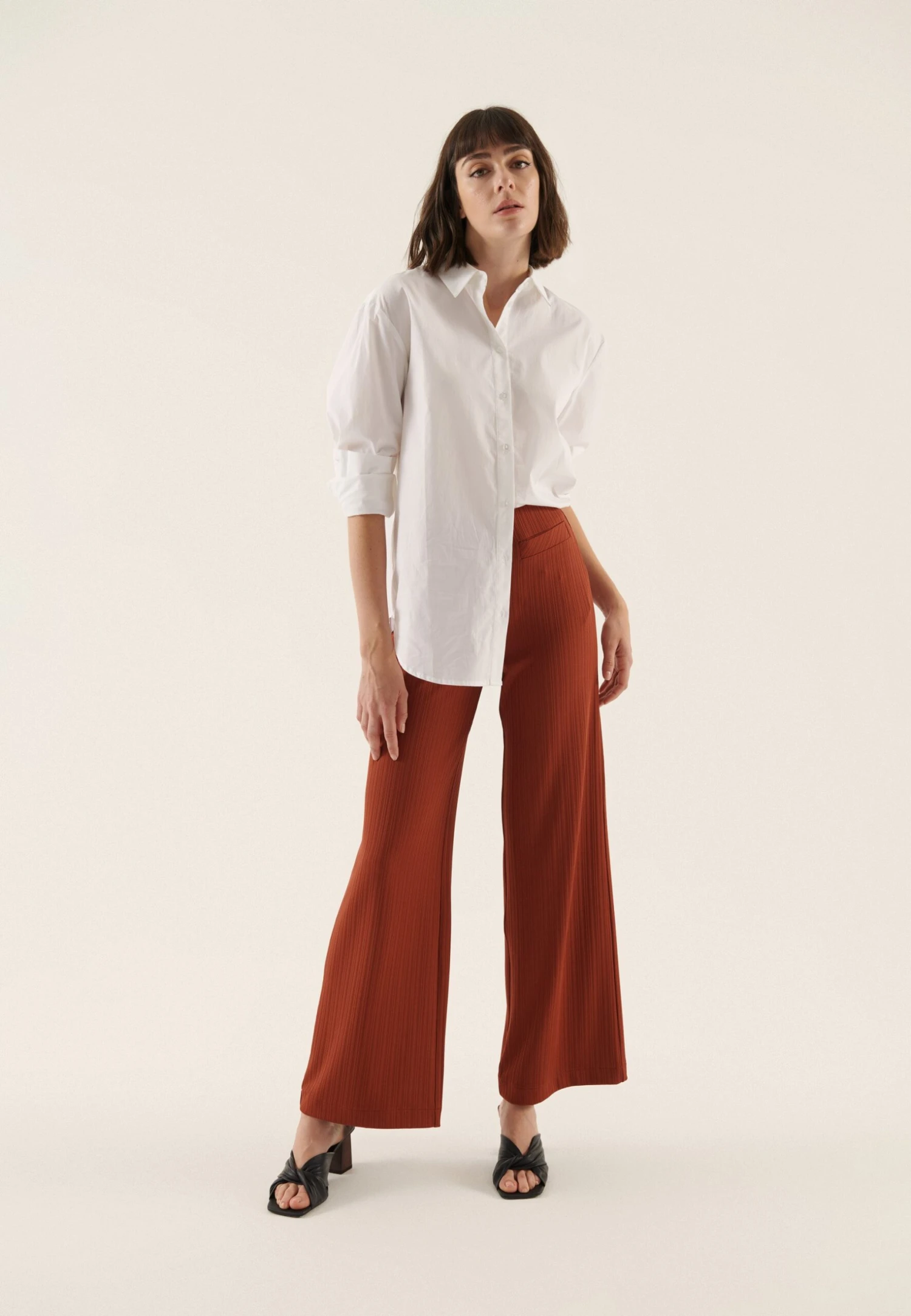 Anna Field Trousers - Brown 4 Anna Field Trousers - Brown - Image 4