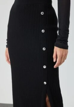 Anna Field KNIT SKIRT WITH BUTTONS - Pencil Skirt - Black 9 Anna Field KNIT SKIRT WITH BUTTONS - Pencil Skirt - Black -Fashion 96c0d290fe83419187de9c8b053fdef4