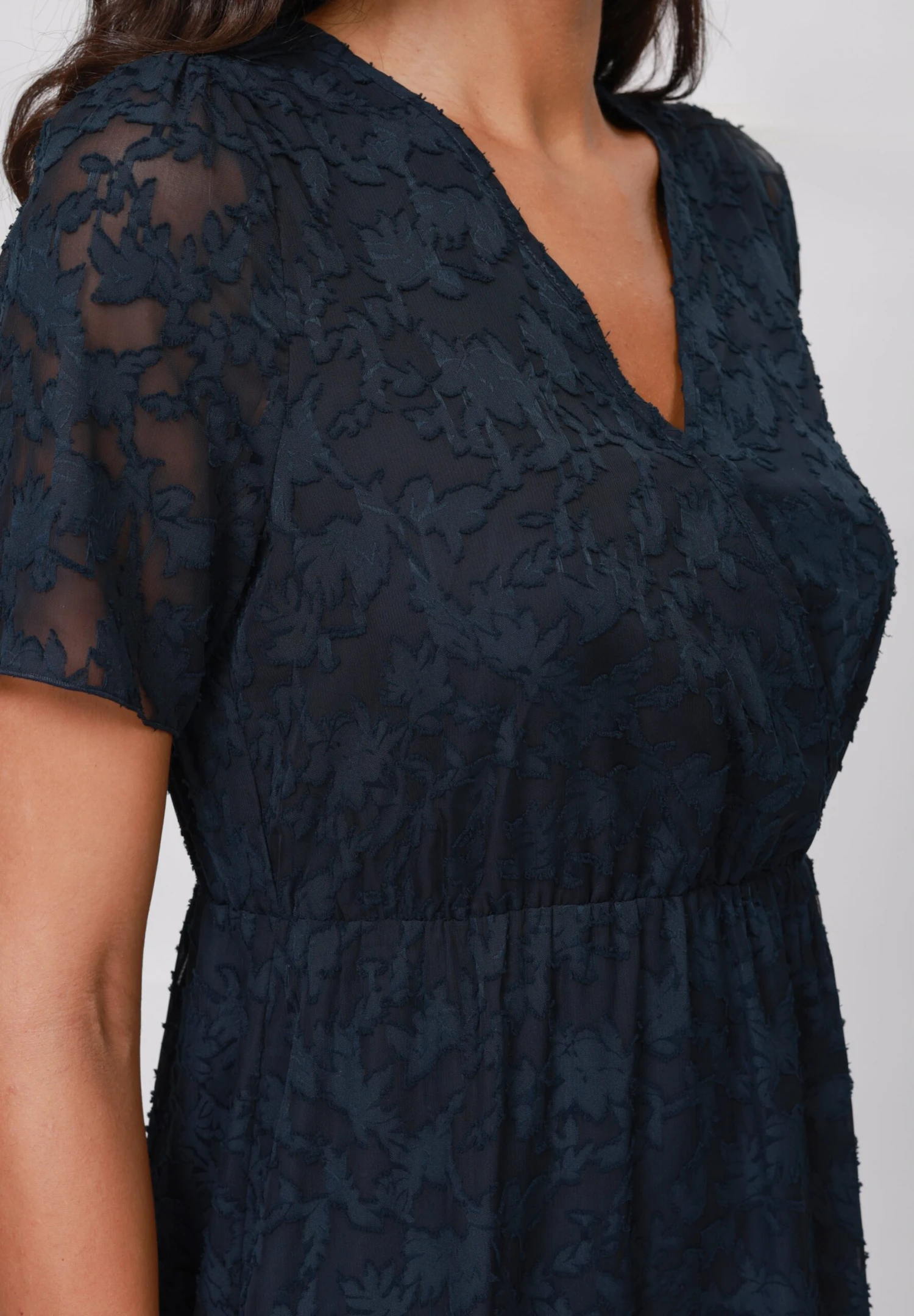 Anna Field Day Dress - Navy 7 Anna Field Day Dress - Navy - Image 7