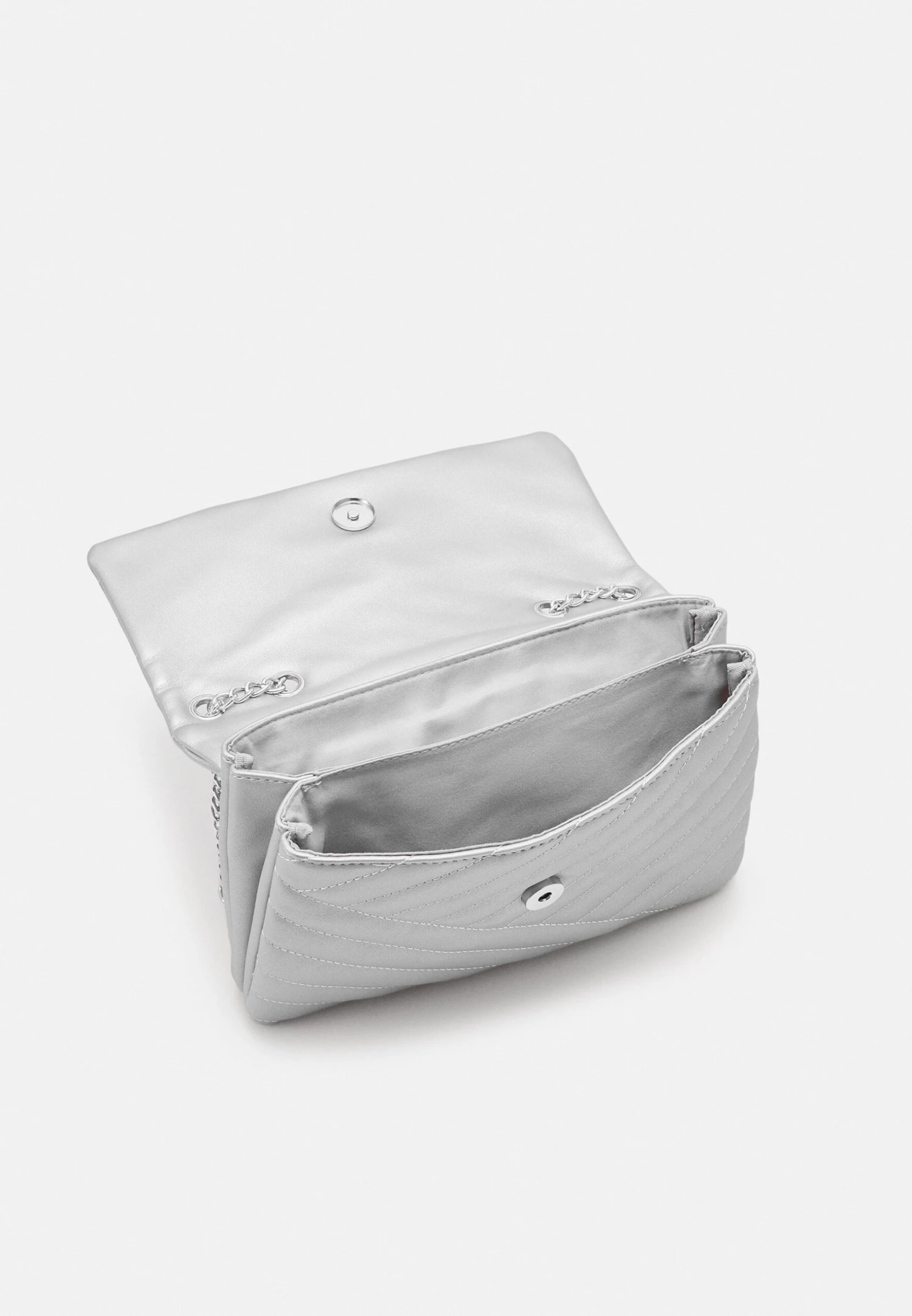 Anna Field Across Body Bag - Silver-Coloured 3 Anna Field Across Body Bag - Silver-Coloured - Image 3