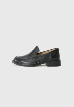 Anna Field LEATHER - Slip-ons - Black