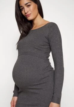 Jumper Dress - Mottled Dark Grey 9 Jumper Dress - Mottled Dark Grey -Fashion 9a06968578194d5ab9c55dd49c8a1972