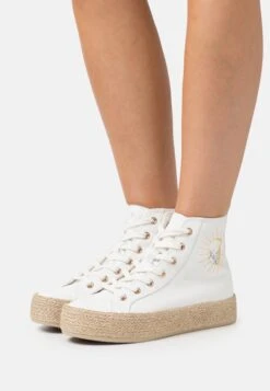 Anna Field High-Top Trainers - Beige