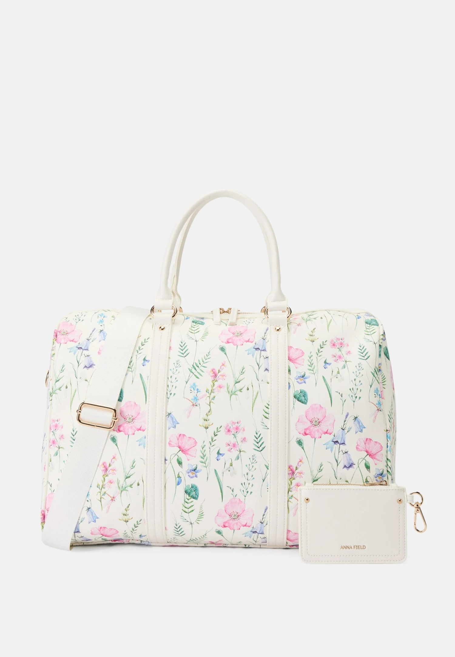 Anna Field Weekend Bag - Print Rose 10 Anna Field Weekend Bag - Print Rose - Image 10