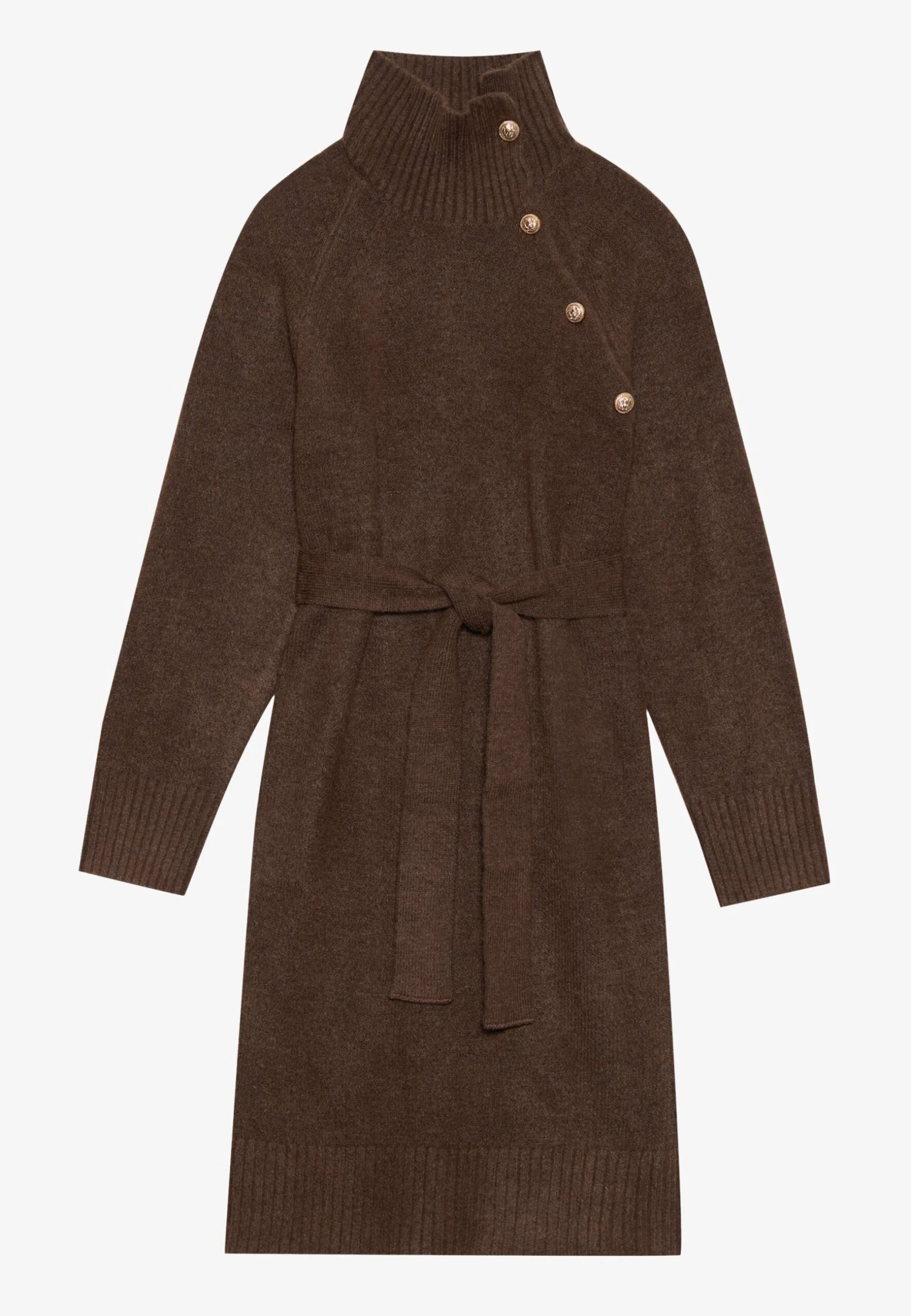 Anna Field Jumper Dress - Dark Brown 4 Anna Field Jumper Dress - Dark Brown - Image 4