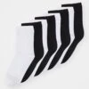 Anna Field 8 PACK - Socks - Black/white