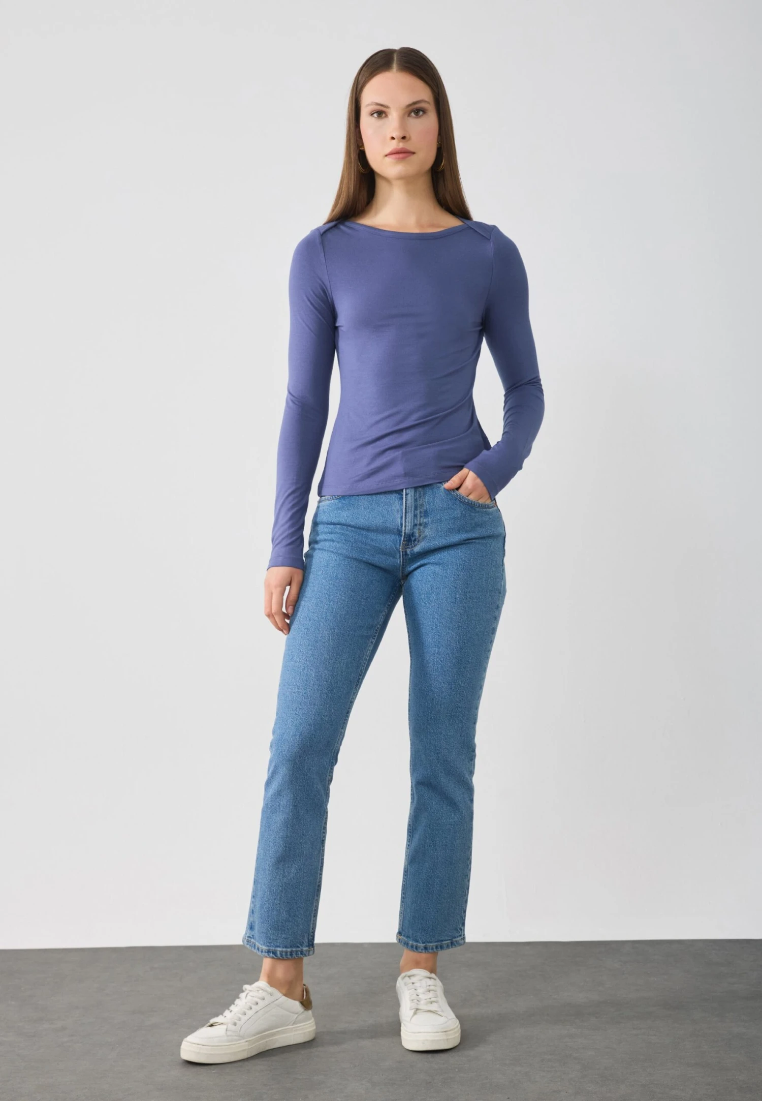 Anna Field 3 PACK - Long Sleeved Top - Egret/rio Red/crown Blue 1 Anna Field 3 PACK - Long Sleeved Top - Egret/rio Red/crown Blue