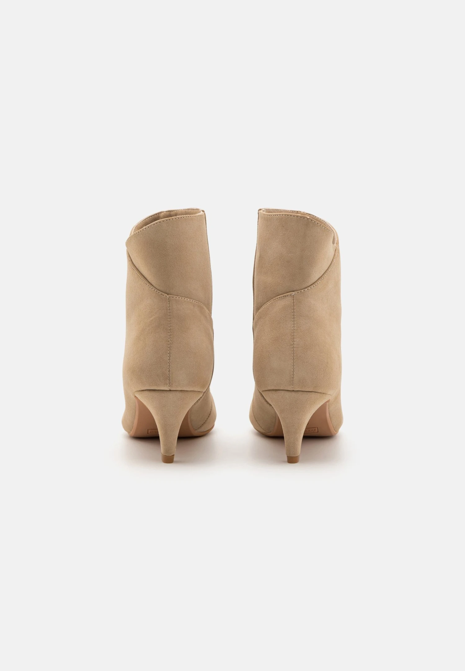 Anna Field Classic Ankle Boots - Beige 4 Anna Field Classic Ankle Boots - Beige - Image 4