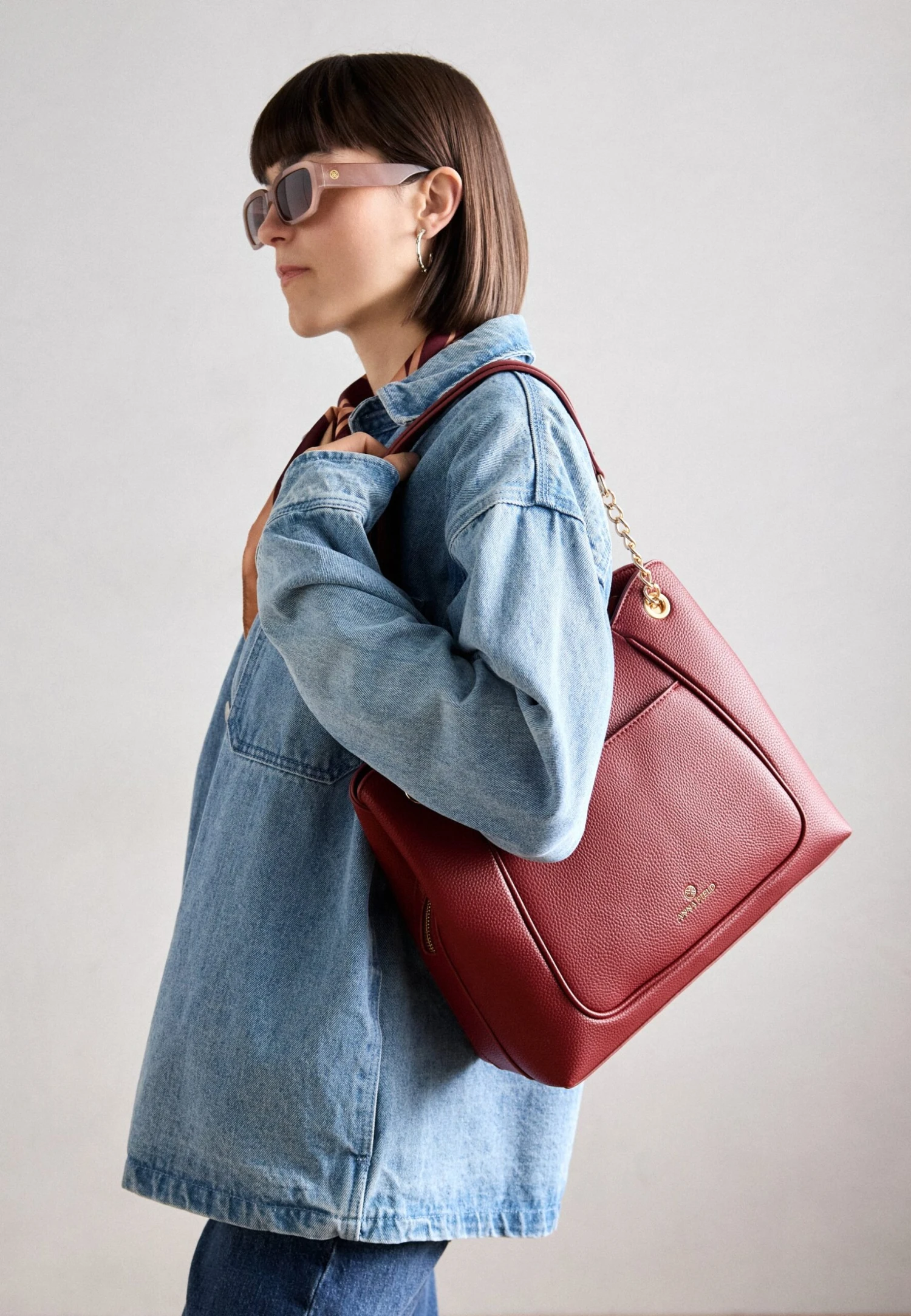 Anna Field Handbag - #8138 Dark Brown 8 Anna Field Handbag - #8138 Dark Brown - Image 8