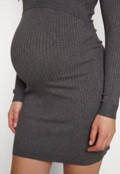 Jumper Dress - Mottled Dark Grey 11 Jumper Dress - Mottled Dark Grey -Fashion a28cefaeecad4a9baa782c1e9c8bbb0c