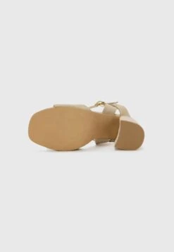 Anna Field LEATHER - High Heeled Sandals - Beige 12 Anna Field LEATHER - High Heeled Sandals - Beige -Fashion a3204f2d63b14856936f3bfa2f28d292