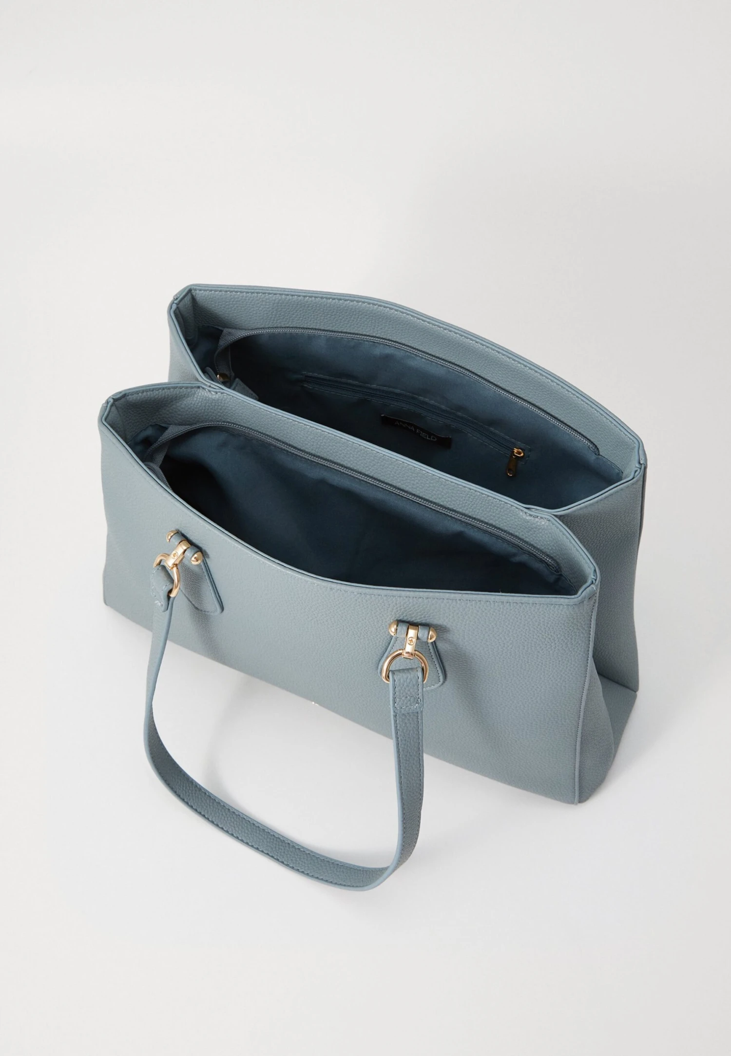 Anna Field Handbag - Blue-grey 5 Anna Field Handbag - Blue-grey - Image 5