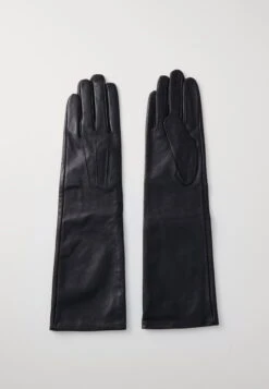 Anna Field LEATHER - Gloves - Black