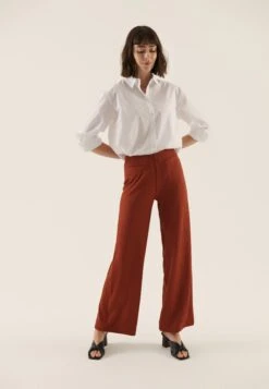 Anna Field Trousers - Brown