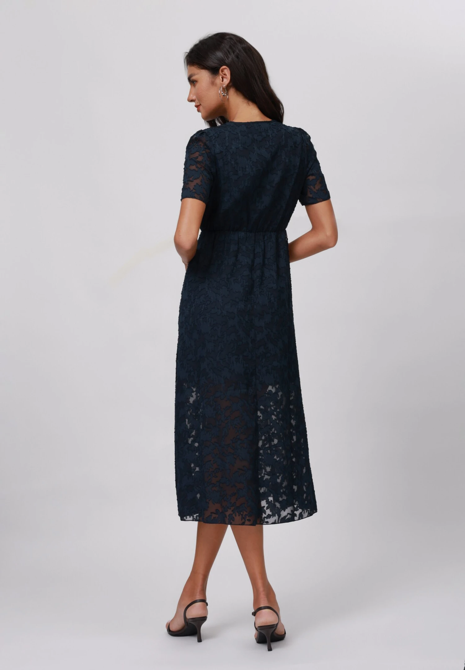 Anna Field Day Dress - Navy 5 Anna Field Day Dress - Navy - Image 5