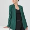 Anna Field Blazer - Dark Green
