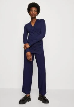 Anna Field Long Sleeved Top - Dark Blue -Fashion a88556ec8cf440309f8cb6909dfd7c85