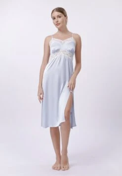 Anna Field Nightie - Light Blue