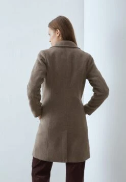 Anna Field Classic Coat - Mottled Beige -Fashion a9830fdd773149b2b901747aa7c5ea23