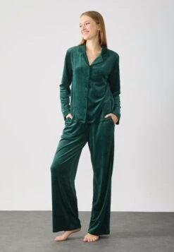 Anna Field SET - Pyjama Set - Dark Green