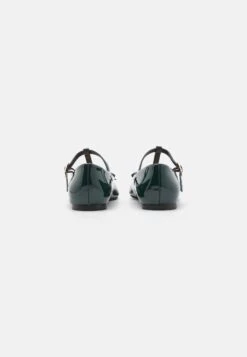 Ankle Strap Ballet Pumps - Dark Green 13 Ankle Strap Ballet Pumps - Dark Green -Fashion aa24a69facfa4423a4d1215dd9ab2832
