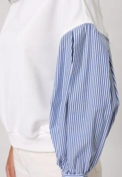 Anna Field Sweatshirt - White/blue 13 Anna Field Sweatshirt - White/blue -Fashion ac49d183cd6a4dbf9e71bde06306834b