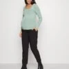 Maternity Basic Longsleeve 2 Pack - Long Sleeved Top - Pink/Light Green