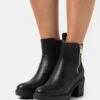 Anna Field Platform Ankle Boots - Black
