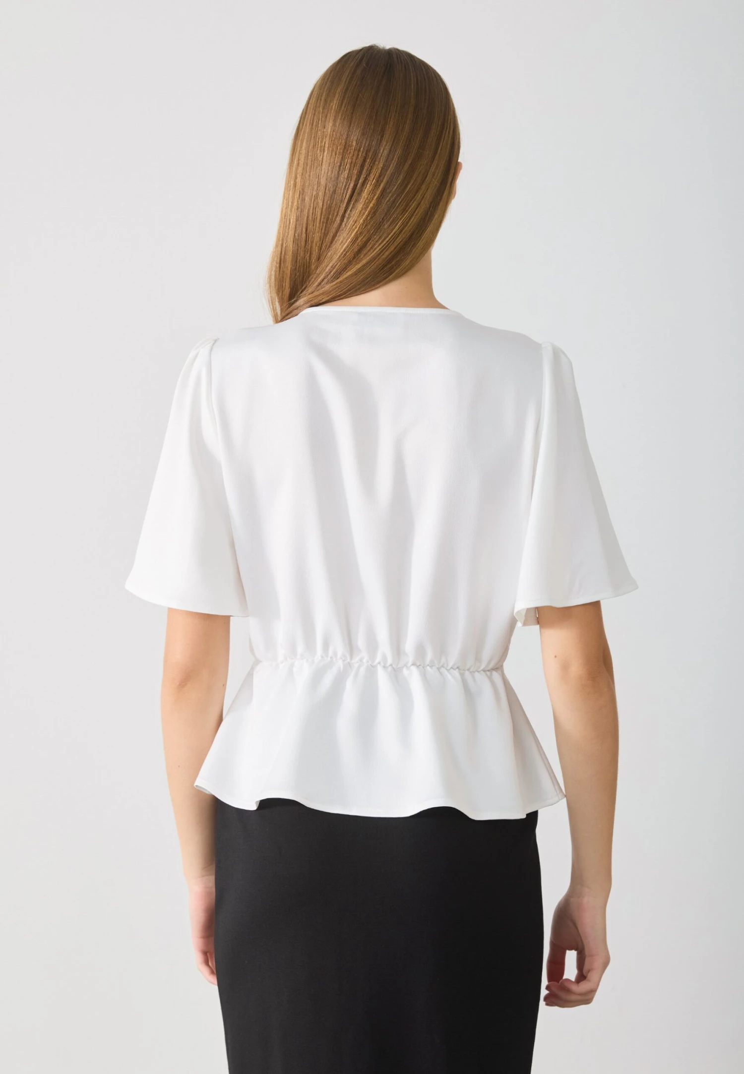 Anna Field Button-down Blouse - Cloud Dancer 3 Anna Field Button-down Blouse - Cloud Dancer - Image 3