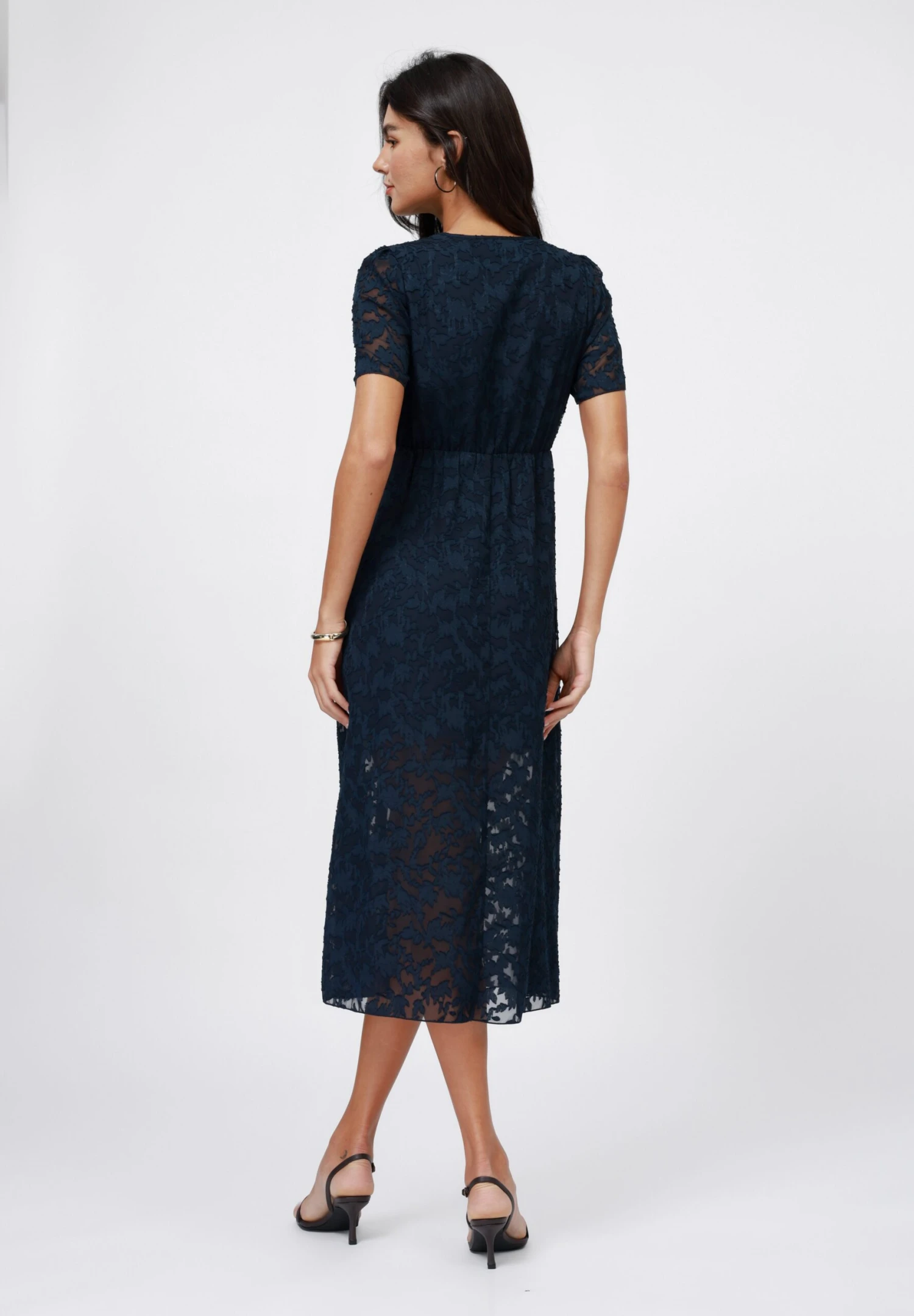 Anna Field Day Dress - Navy 3 Anna Field Day Dress - Navy - Image 3