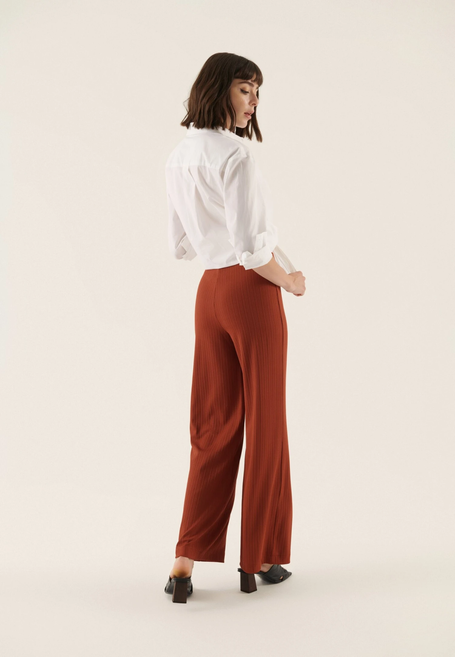 Anna Field Trousers - Brown 3 Anna Field Trousers - Brown - Image 3