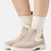 Anna Field Leather - Classic Ankle Boots - Beige