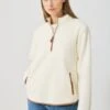 Anna Field Fleece Jumper - Off-white