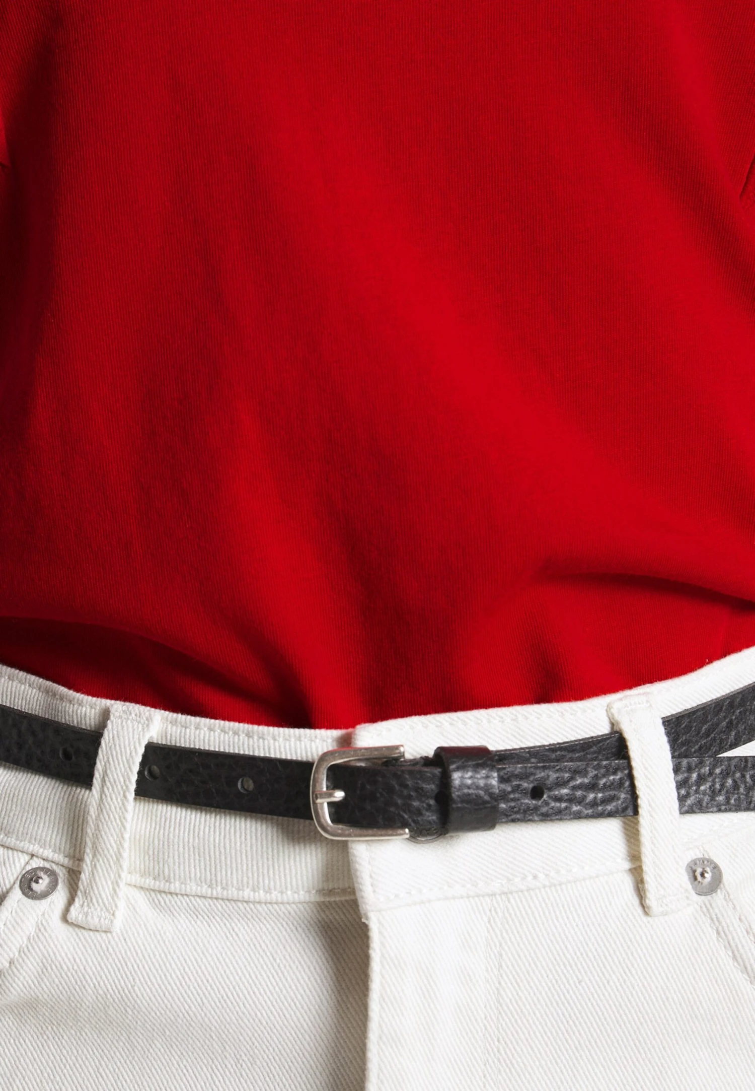 Anna Field Basic T-Shirt - Dark Red 7 Anna Field Basic T-Shirt - Dark Red - Image 7