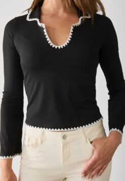 Anna Field Blouse - Black/white 9 Anna Field Blouse - Black/white -Fashion b6a0eb6606fa469e9e43b1c3d05a4e01