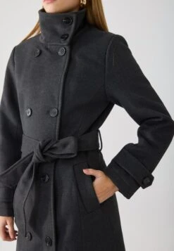 Anna Field Classic Coat - Dark Grey 9 Anna Field Classic Coat - Dark Grey -Fashion b75f57628cc8467a8fec282da4e8cde2