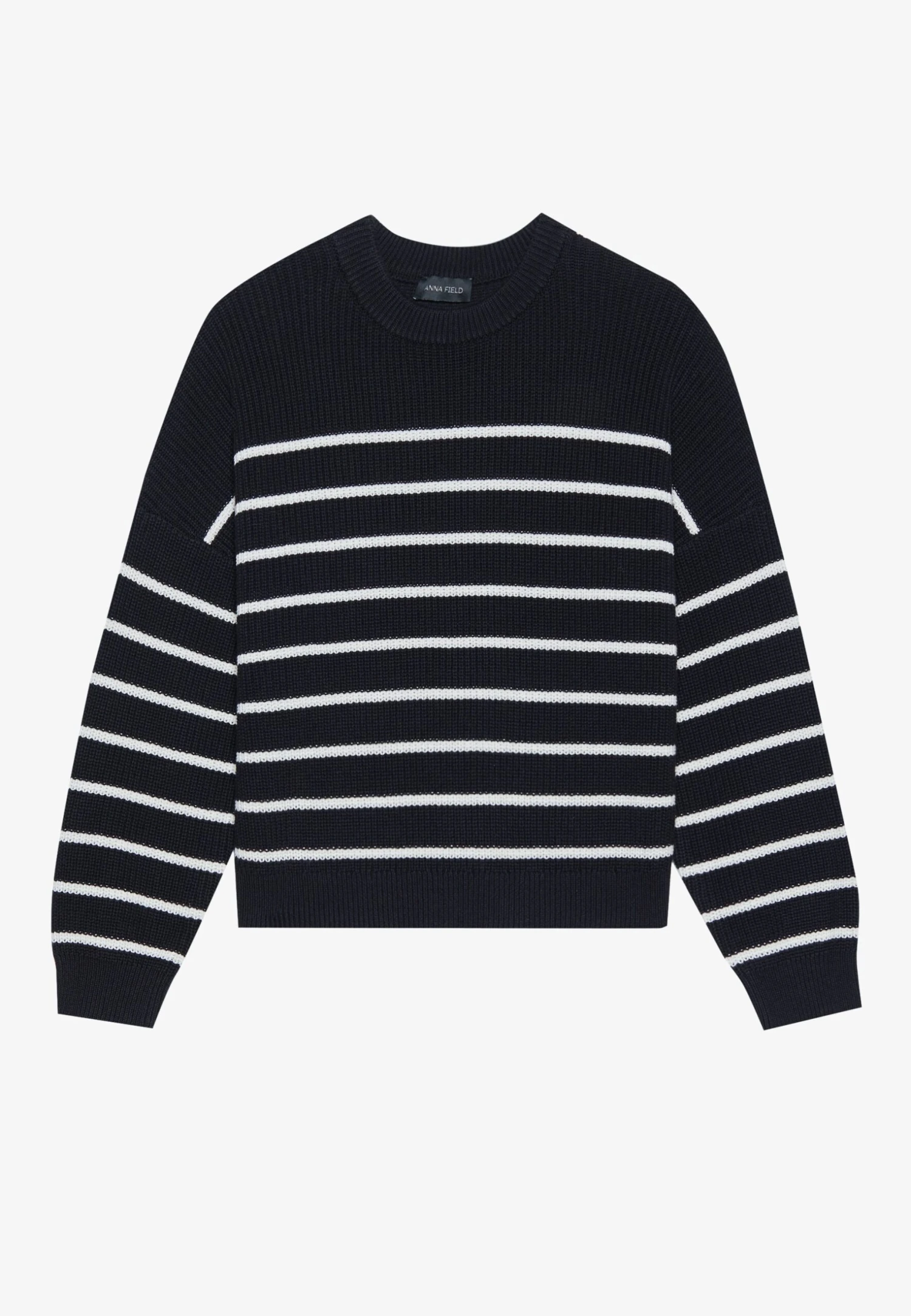 Anna Field Jumper - Off-white/dark Blue 14 Anna Field Jumper - Off-white/dark Blue - Image 14